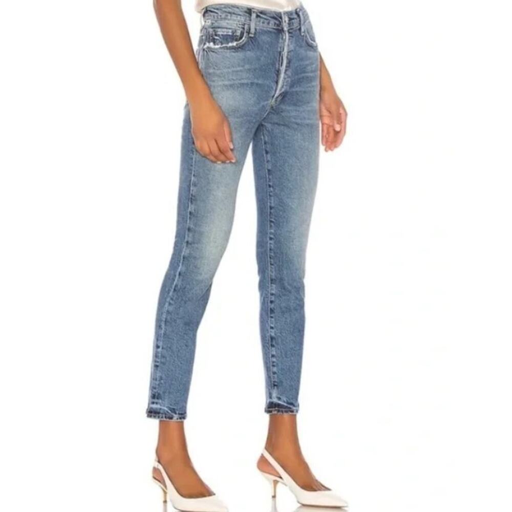 Citizens of Humanity Olivia High Rise Slim Ankle Jeans‎ Premium 28 Frayed Hems